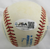 Al Rosen Signed Auto Rawlings Baseball JSA CM07297 w/1953 AL MVP Inscription