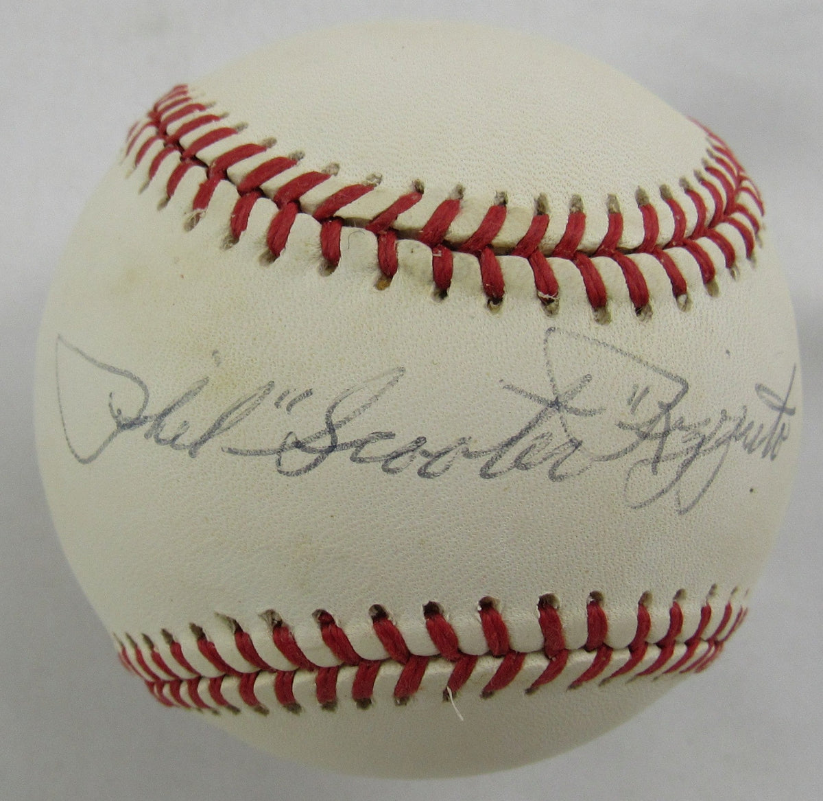 Phil Rizzuto Signed Rawlings Baseball JSA CS78525