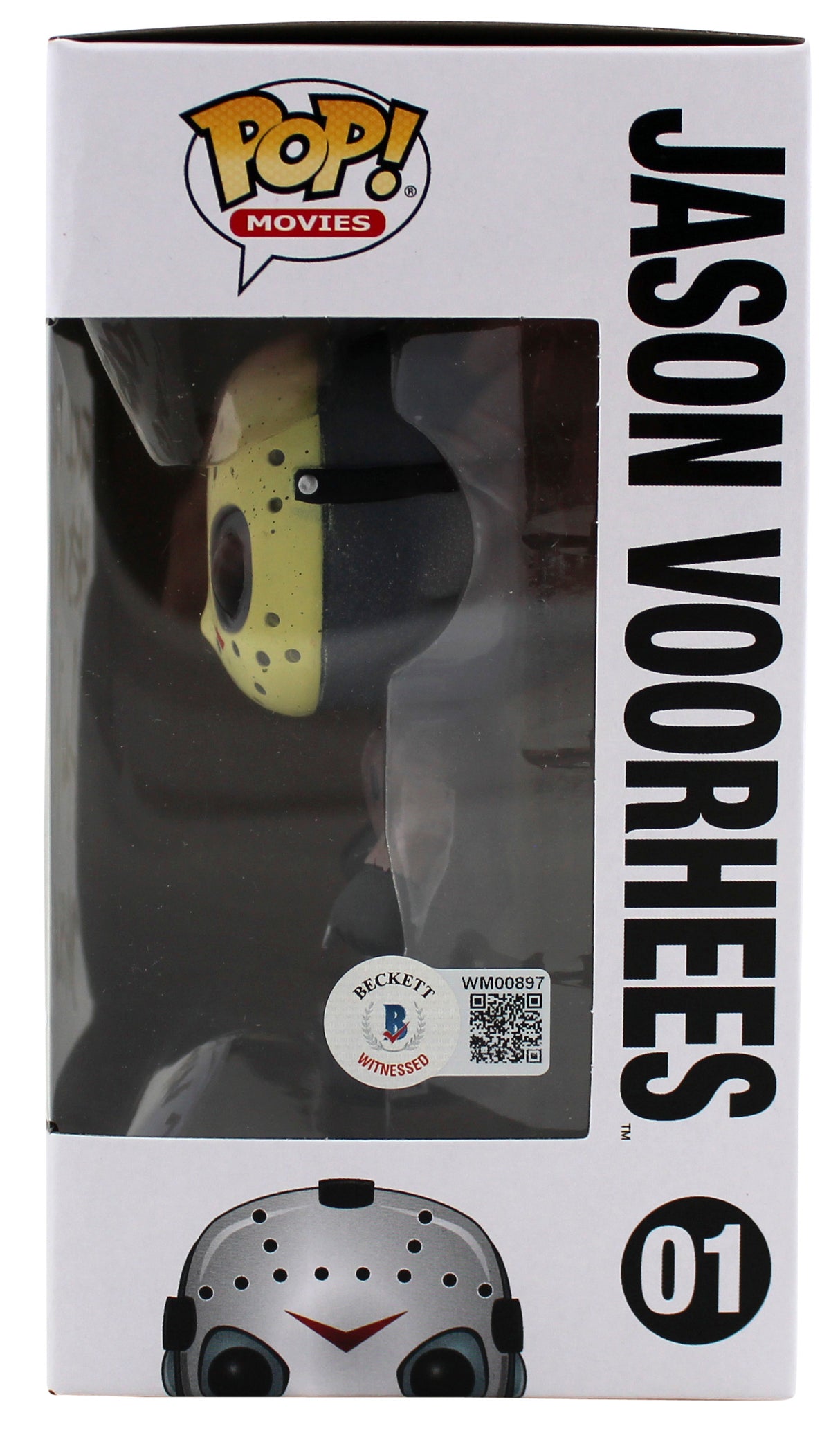 Ari Lehman F' Freddy He's My B**** Signed Funko Pop Vinyl Figure White Sig BAS