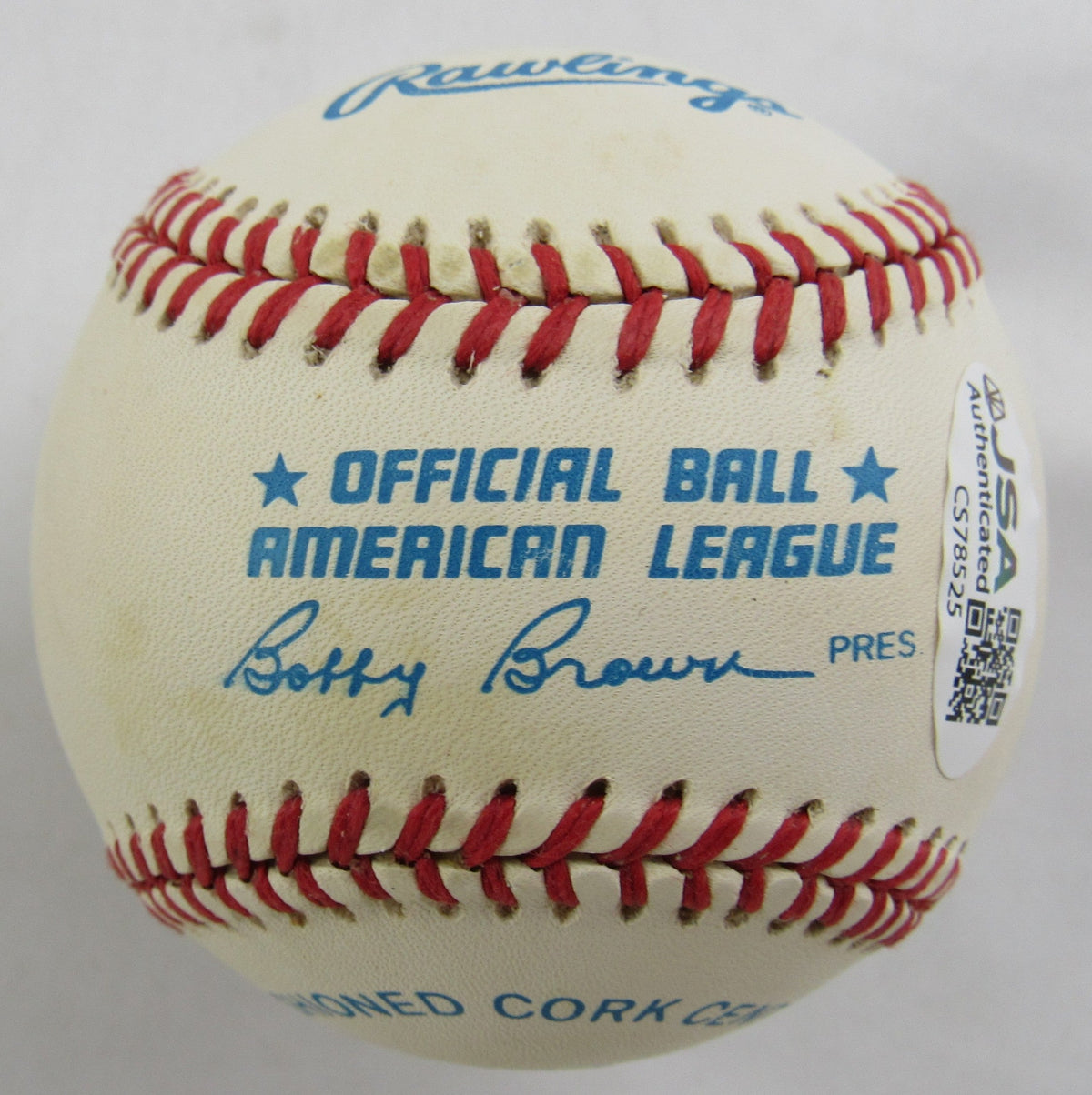 Phil Rizzuto Signed Rawlings Baseball JSA CS78525
