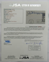 Joe DiMaggio Signed Cachet Auto Envelope JSA BA09026