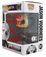 Ari Lehman F' Freddy He's My B**** Signed Funko Pop Vinyl Figure W/ Red Sig BAS
