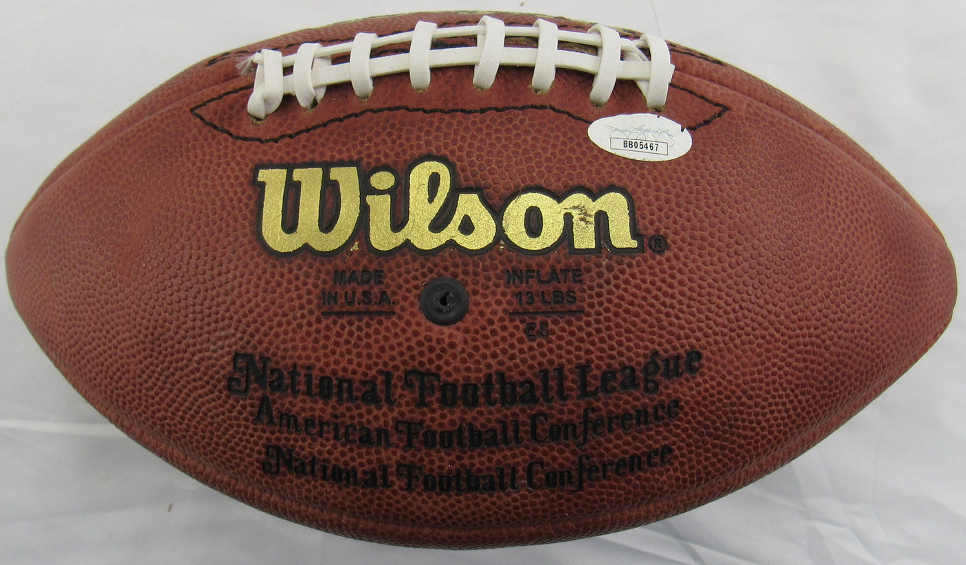 Peyton Manning Signed Auto Autograph Wilson NFL Football JSA BB05467