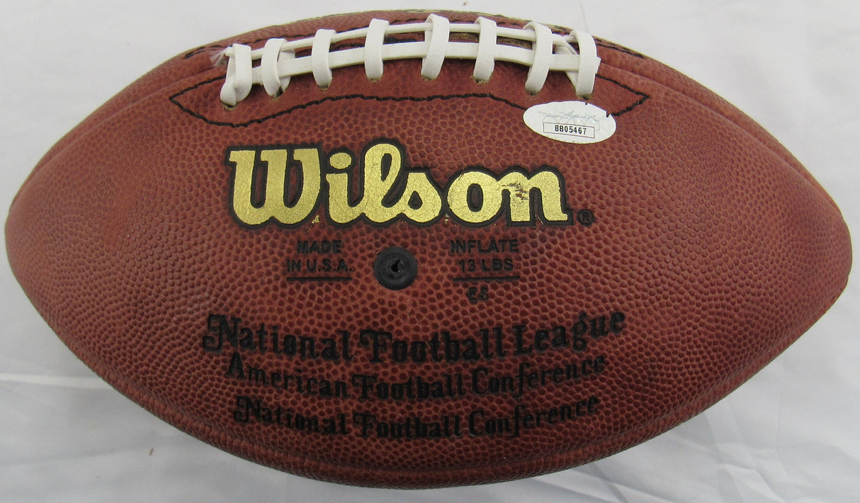 Peyton Manning Signed Auto Autograph Wilson NFL Football JSA BB05467