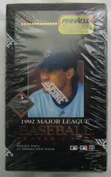1992 Pinnacle Score Jumbo Series II Sealed Wax Box
