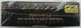 1992 Pinnacle Score Jumbo Series II Sealed Wax Box