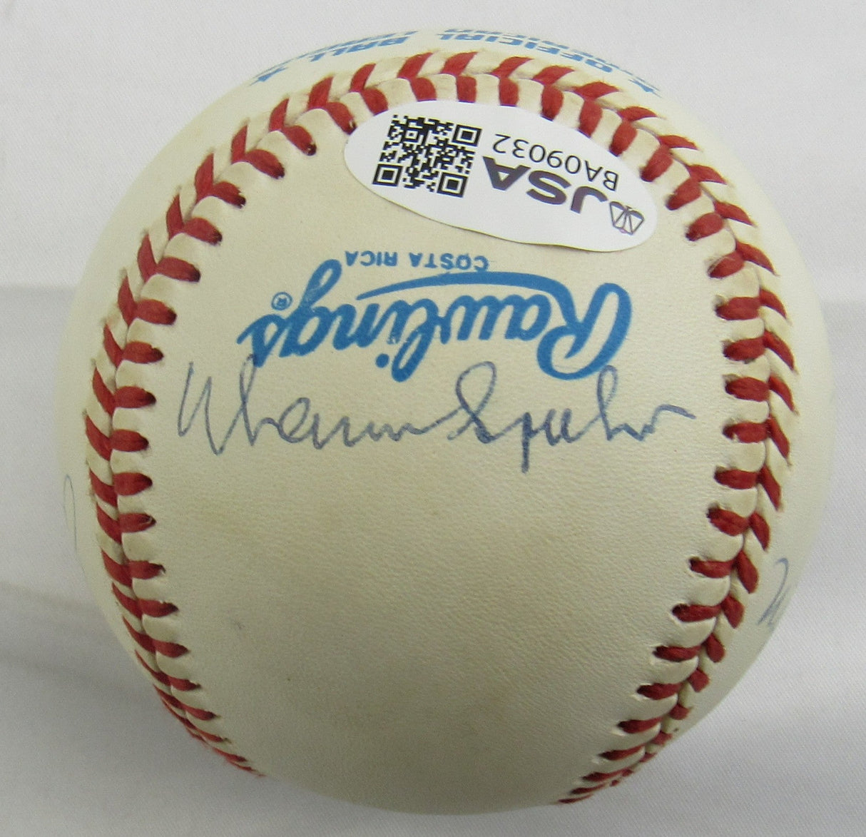 3000 Strikeout Club Signed Rawling Baseball JSA BA09031 Nolan Ryan Steve Carlton Warren Spahn Phil Niekro Don Sutton Tom Seaver Gaylord Perry Early Wynn