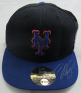 Mike Piazza Signed Game Issued Mets Hat Steiner COA