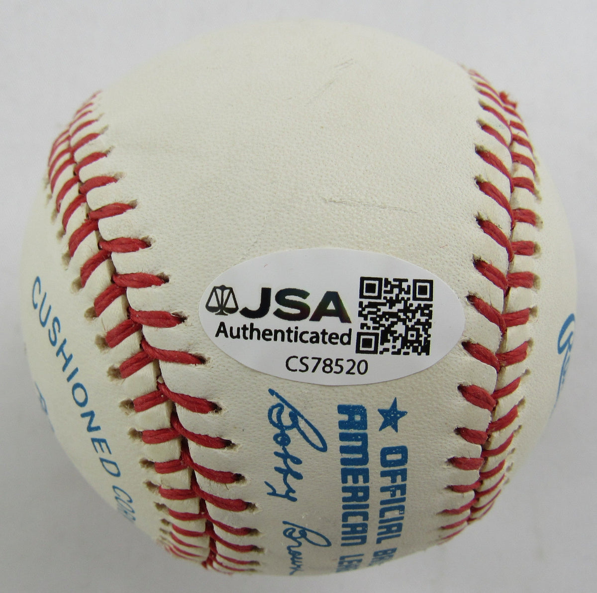 Reggie Jackson Signed Rawlings Baseball JSA CS78520