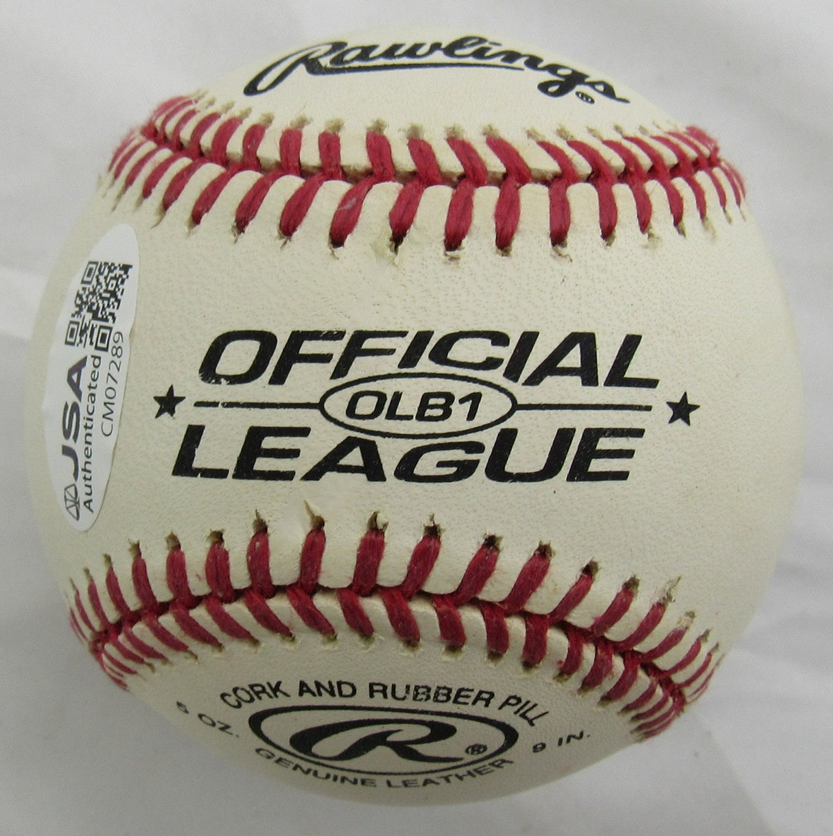 Jim Catfish Hunter Signed Auto Rawlings Baseball JSA CM07289