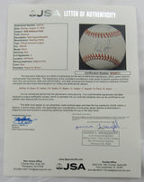 3000 Strikeout Club Signed Rawling Baseball JSA BA09033 Nolan Ryan Steve Carlton Warren Spahn Phil Niekro Don Sutton Tom Seaver Gaylord Perry Early Wynn