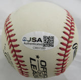 Jim Catfish Hunter Signed Auto Rawlings Baseball JSA CM07289
