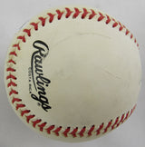 Eddie Mathews Signed Rawlings Baseball w/ HOF Insc JSA CS78528