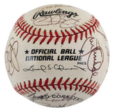 1997 Expos (26) Alou, Lansing, Fletcher +23 Signed Onl Baseball BAS #AB92947