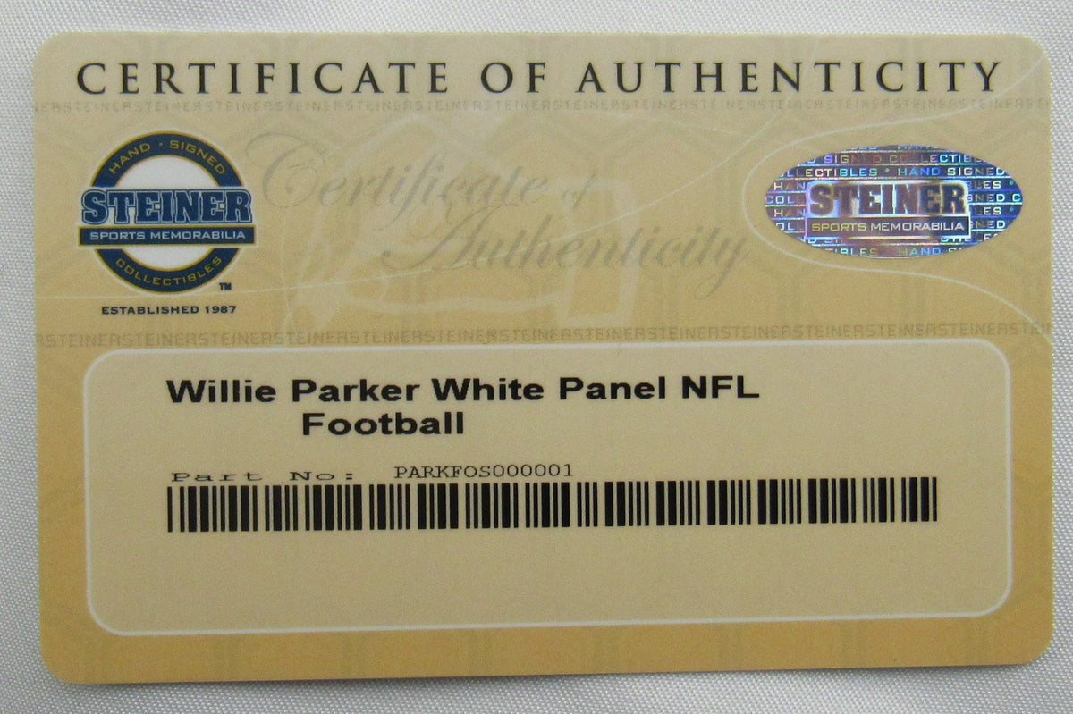 Willie Parker Signed Steelers Jersey Steiner COA