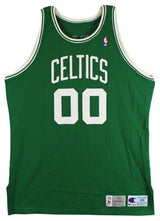 Celtics Robert Parish "4x Insc" Signed 93-94 Champion Pro Cut Green Jersey BAS W