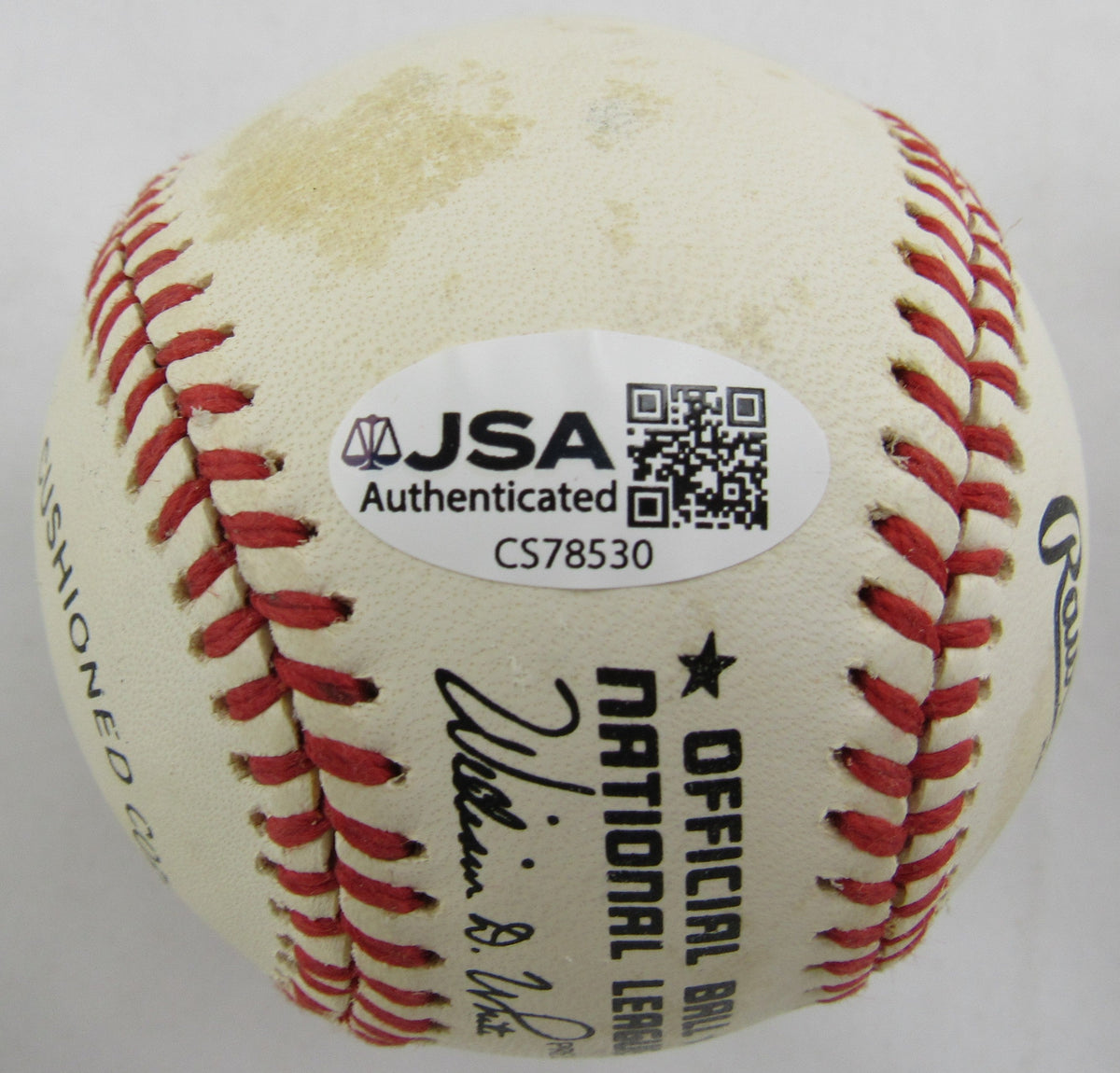 Willie McCovey Signed Rawlings Baseball JSA CS78530