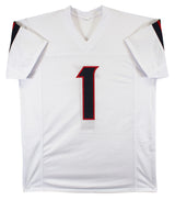 Stefon Diggs Authentic Signed White Pro Style Jersey Autographed BAS Witnessed 2