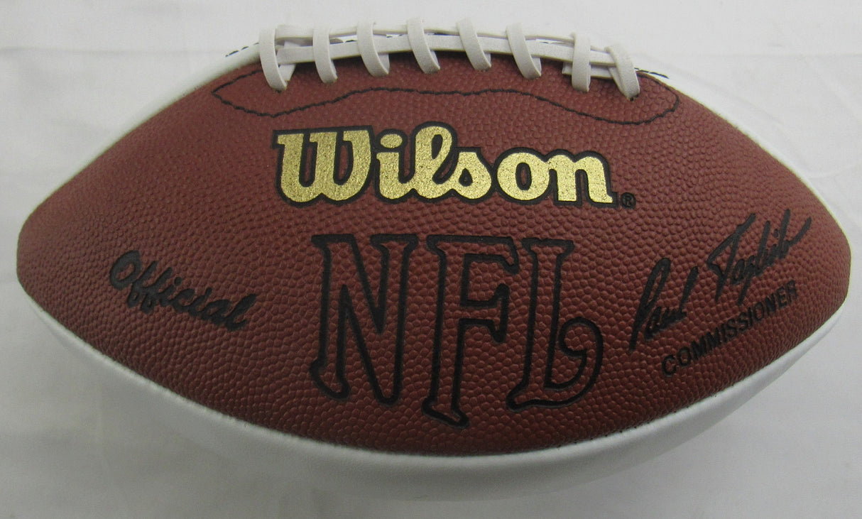 Johnny Unitas Signed Wilson Football JSA BA09025