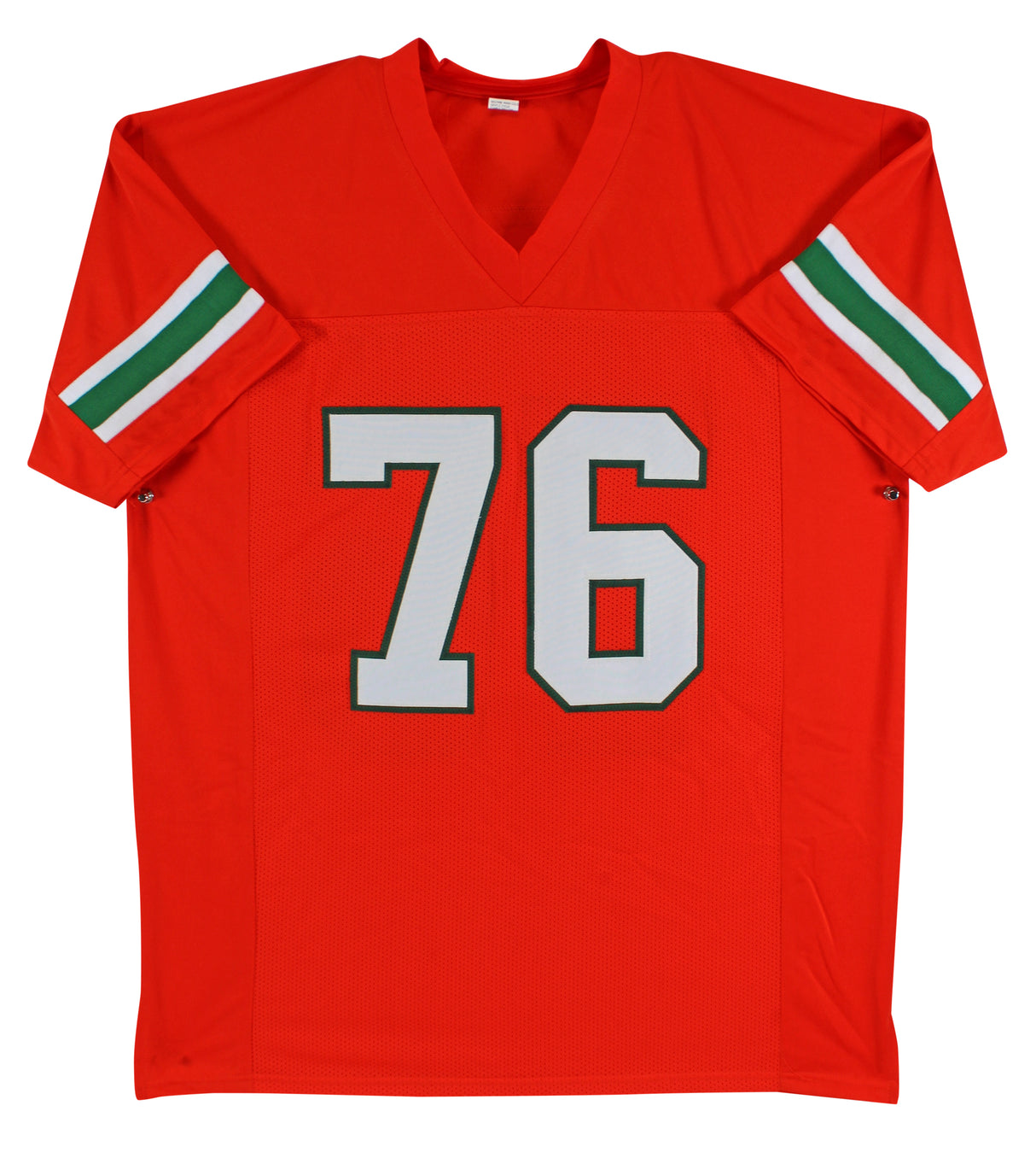 Warren Sapp Authentic Signed Orange Pro Style Jersey Autographed BAS Witnessed