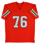 Warren Sapp Authentic Signed Orange Pro Style Jersey Autographed BAS Witnessed