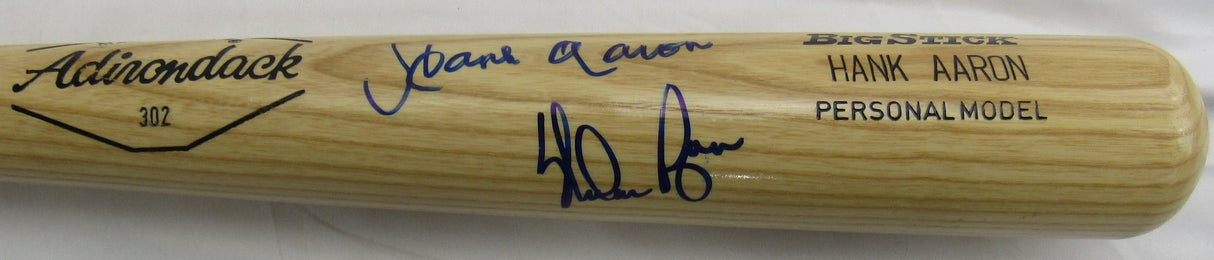 Hank Aaron Pete Rose Nolan Ryan Cal Ripken Jr Signed Rawlings Baseball Bat JSA BA09034