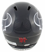 Texans Stefon Diggs Authentic Signed Full Size Speed Rep Helmet BAS Witnessed