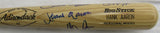 Hank Aaron Pete Rose Nolan Ryan Cal Ripken Jr Signed Rawlings Baseball Bat JSA BA09034