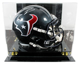 Texans Stefon Diggs Signed Full Size Speed Rep Helmet W/ Case BAS Witnessed