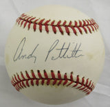 Andy Pettitte Signed Auto Rawlings Baseball JSA CM07343