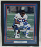 Lawrence Taylor Signed Framed w/ "Bad MF" Insc 16x20 Photo JSA COA