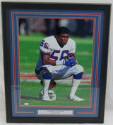 Lawrence Taylor Signed Framed 16x20 Photo JSA COA