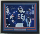 Lawrence Taylor Signed Framed 16x20 Photo JSA COA I