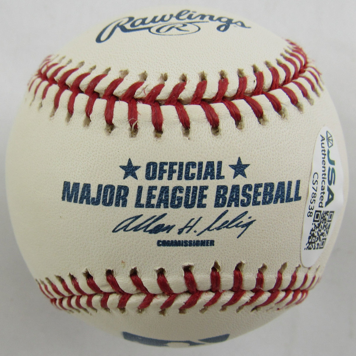 Mike Mussina Signed Rawlings Baseball JSA CS78538