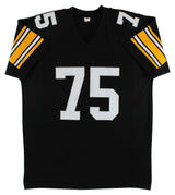 Joe Greene "HOF 87" Authentic Signed Black Pro Style Jersey BAS Witnessed