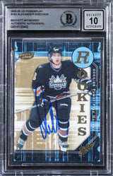 Alexander Ovechkin Signed 2005 UD Powerplay #143 Rookie Card Auto 10! BAS Slab