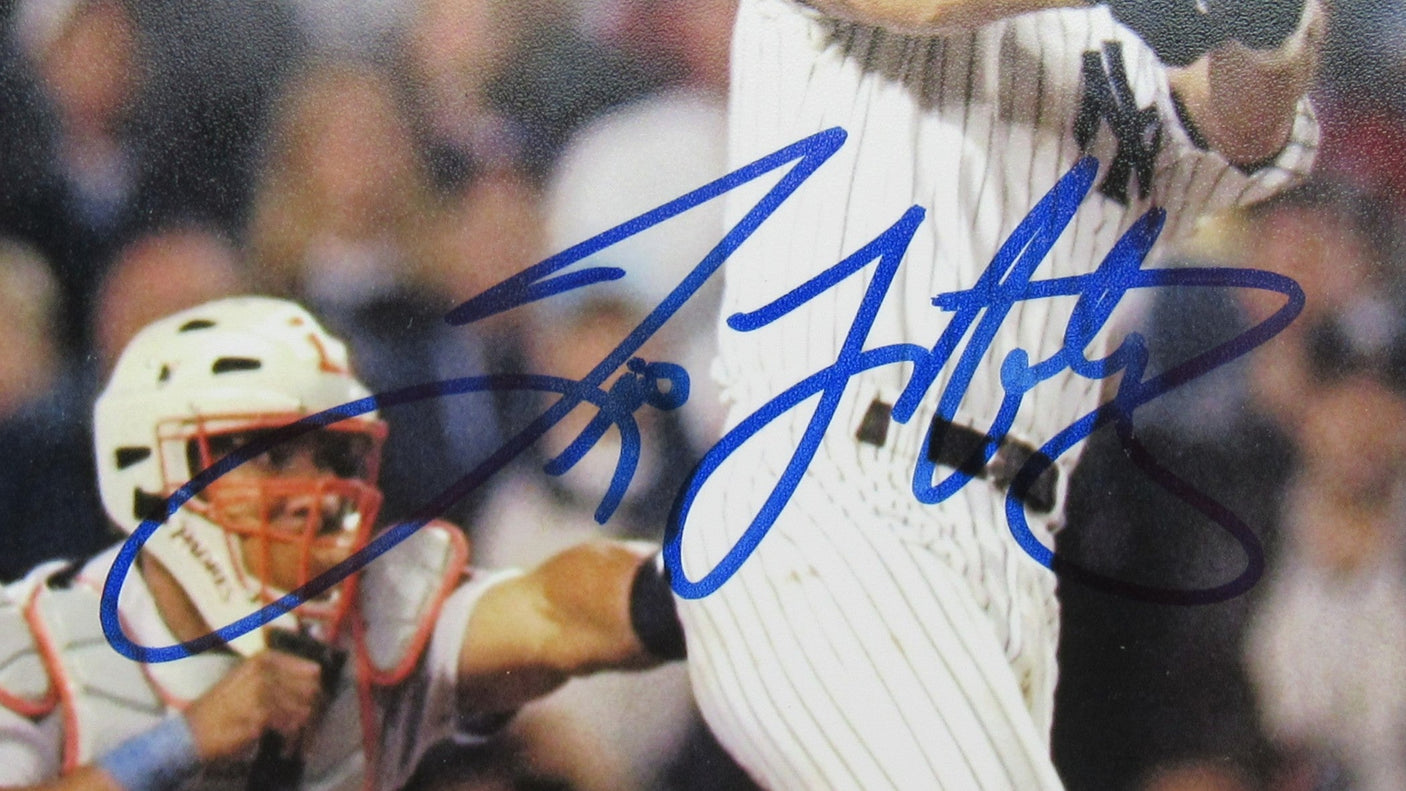 Tino Martinez Signed Auto 8x10 Photo Steiner and MLB Hologram