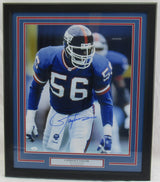 Lawrence Taylor Signed Framed 16x20 Photo JSA COA IV