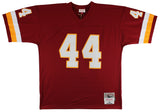 Commanders John Riggins "SB XVII MVP" Signed Maroon M&N Jersey BAS Witnessed
