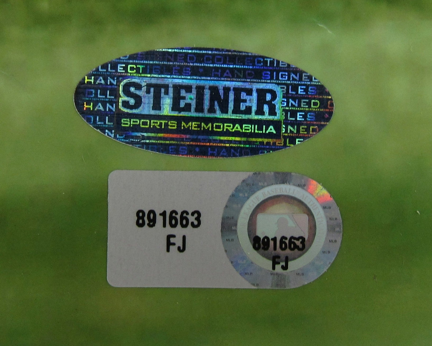 Bernie Williams Signed Auto 8x10 Photo Steiner MLB Hologram