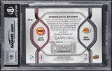 Magic Johnson & Clyde Drexler Signed 2009 SP GUCM #CMJD Card Auto 10! BAS Slab 6