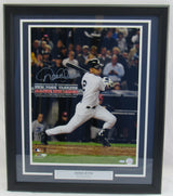 Derek Jeter Signed Framed 16x20 Photo Steiner Hologram