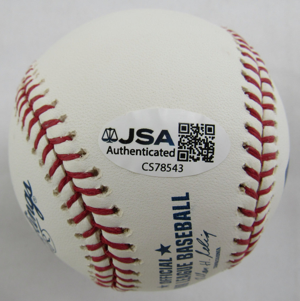 Fergie Jenkins Signed Rawlings Baseball w/ HOF Insc JSA CS78543