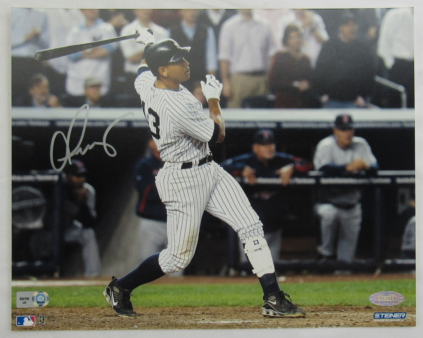 Alex Rodriguez Signed Auto 8x10 Photo Steiner MLB Hologram