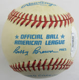 Jim Catfish Hunter Signed Auto Autograph Rawlings Baseball JSA AV66193