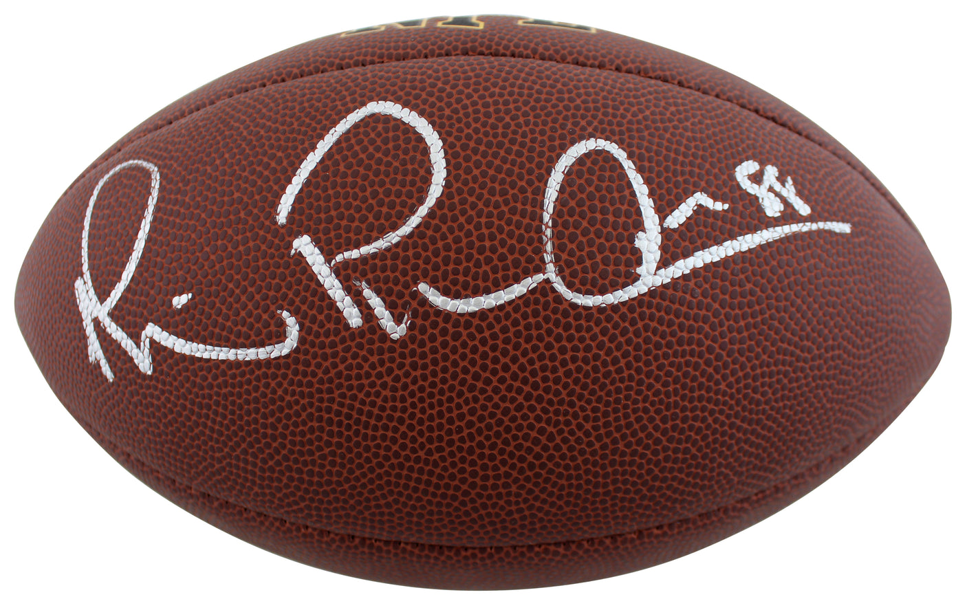 Cowboys Michael Irvin Authentic Signed Super Grip Nfl Football BAS Witnessed