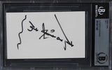 Jet Li Romeo Must Die Authentic Signed 3x5 Index Card Autographed BAS Slabbed