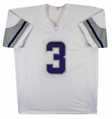 Jordan Addison Authentic Signed White Alternate Pro Style Jersey BAS Witnessed