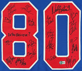 1980 USA Hockey 19 Autos Craig, Eruzione, Broten Signed Blue Jersey BAS Wit 1