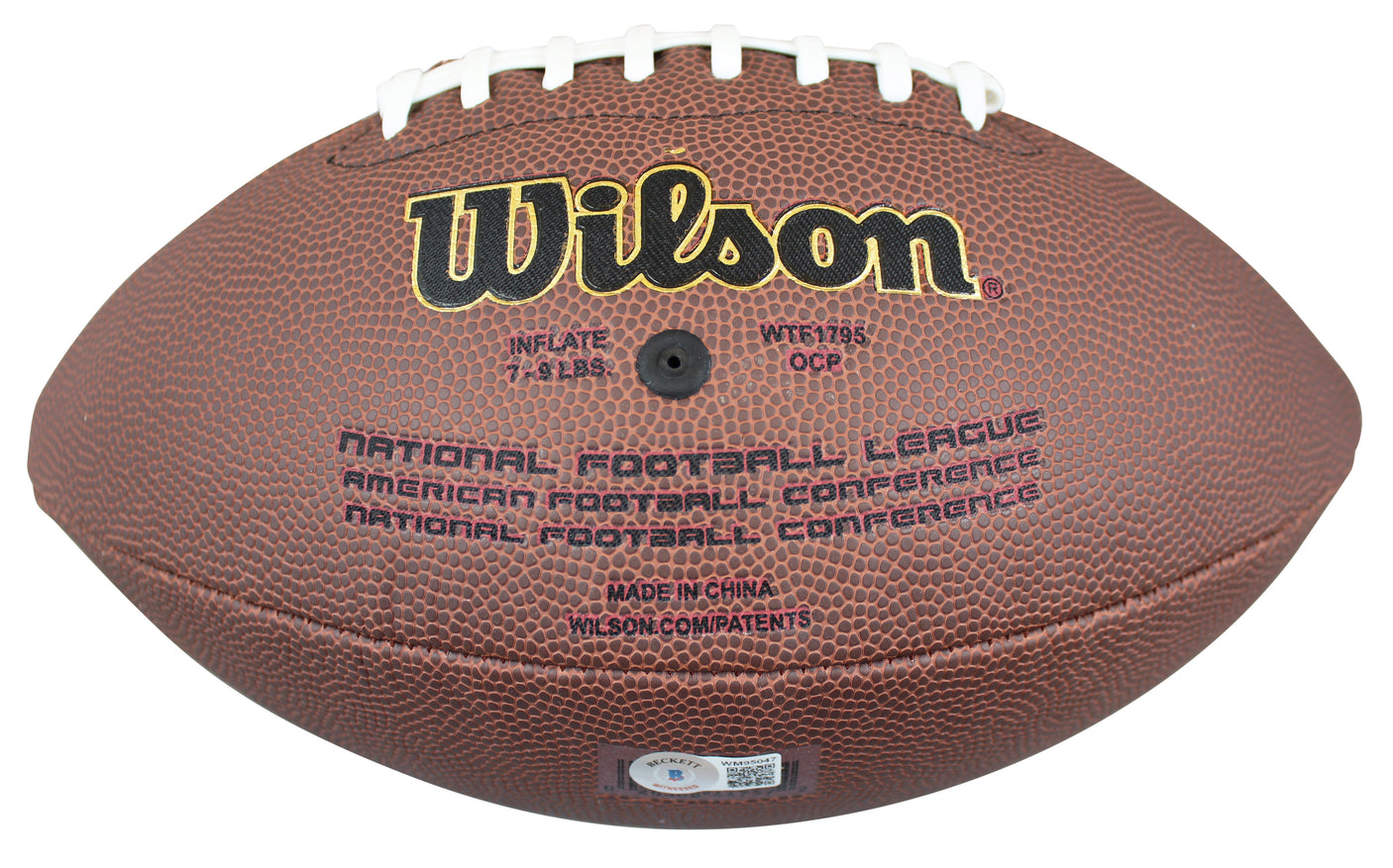 Cowboys Tony Dorsett Authentic Signed Super Grip Nfl Football BAS Witnessed